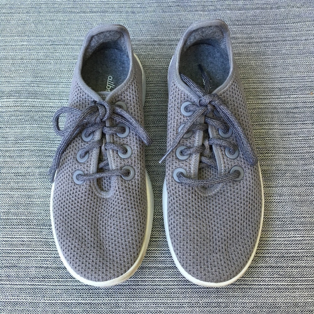 ALLBIRDS Tree Runners Sneakers Gray Size 7